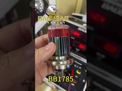 H4 BA20D กล่องสีดํา 80V มหาวิทยาลัยจักรยานยนต์ LED ไฟหน้าหลอด