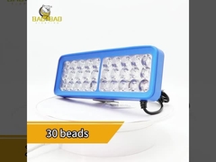 30 ลูกพลาสติก ขาวเหลือง Flash มี Bike Fog Light สําหรับ CG125