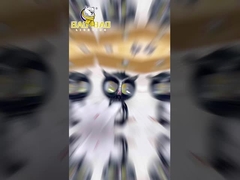 รูปเปลือกอูลูมิเนียม สีขาวเหลือง สีสองจักรยานยนต์ LED ไฟหมอก