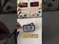 โลหะพลาสติก 2 LED สีขาวเหลือง สีสอง RGB โปรเจคเตอร์ ไฟหมอก