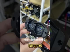 2 ตา พลาสติก ร่าง 12V ขาว เหลือง ดับสี แสงส่อง มินิ ไฟหมอกขับรถ สําหรับอะไหล่จักรยาน