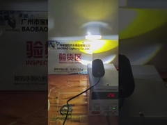 ระบบไฟขับขี่ LED มอเตอร์ไซค์ขนาดเล็ก 46 วัตต์ สีขาว เหลือง สองสี 12-80V