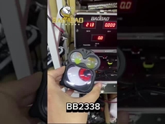 รูปป่า ตาปีศาจ ขาวเหลือง หลอดไฟหมอก อลูมิเนียม 12-80 วอลต์ ไฟจักรยานยนต์