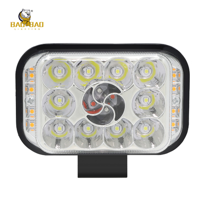 3 นิ้ว แฟลชสีแดงสีน้ําเงิน 80V ไฟหน้ารถจักรยานยนต์ LED ไฟโปรเจคเตอร์
