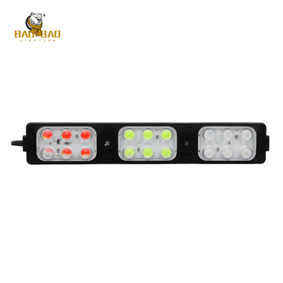 แฟนซี ไลท์บาร์ 18 LED โมดูลลัมป์ สีแดง สีน้ําเงิน แสงสว่าง ประดับจักรยาน