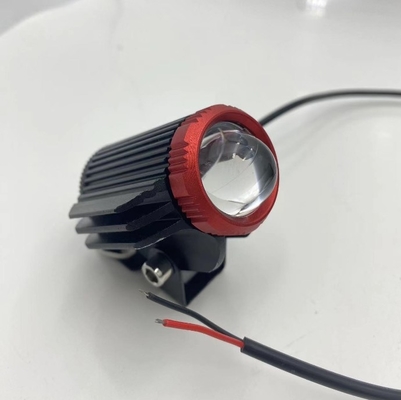 80V อลูมิเนียม ขาวเหลือง แฟลช มินิ LED เลนส์ ไฟหน้า ไฟหมอก