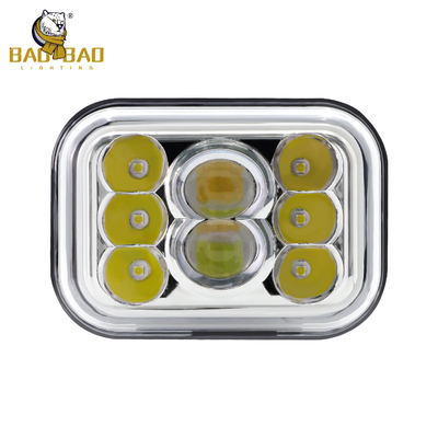 สินค้าใหม่ 8 กลีบ 80V สีขาว เหลืองโลหะ มอเตอร์ไซค์ LED ไฟหมอก