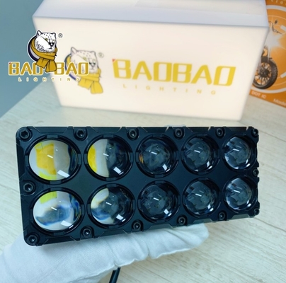 10 ธนู แสงหมอก อลูมิเนียม RGB ขาวเหลือง แฟลช ดับเบิลคอลเลอร์ มอเตอร์ไซค์อะไหล่