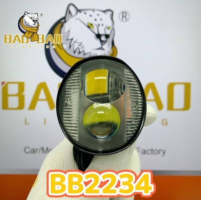 2 เหรียญข้อมูลกระดาษ สีขาวเหลือง สีสองสี มินิ ไลท์ขับรถ LED CG125 ปรับปรุง