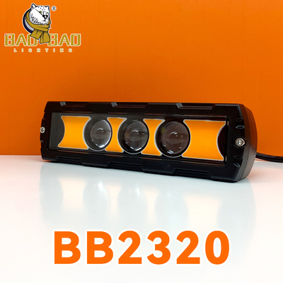 80V Multi White Yellow Dual Color Metal Motorcycle มินิ ไฟหมอกขับรถ
